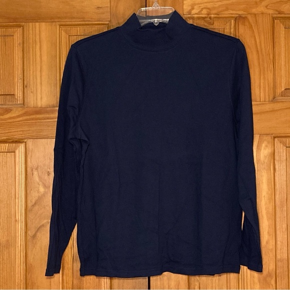NWOT Vintage Studio Works Mock Neck Knit Top Size XL - Picture 2 of 10